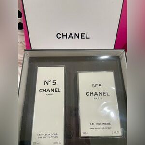 AUTHENTIC- Chanel No. 5 Perfume & Lotion Gift Set NEW in sealed boxes